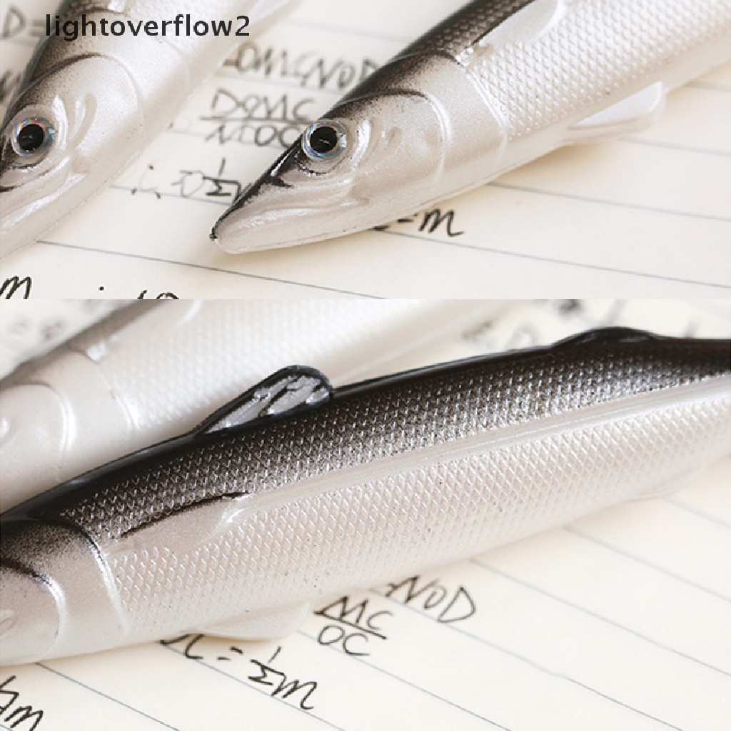 (lightoverflow2) 1pc Bolpen 0.5mm Bentuk Ikan Laut Lucu Kreatif Untuk Stationery Sekolah