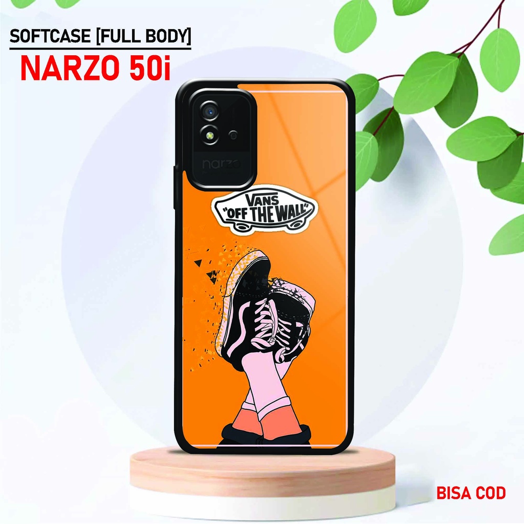 Softcase Glossy Realme Narzo 50i - Fashion Case [ UC 25 ] Realme Narzo 50i - Softcase Mengkilat Real