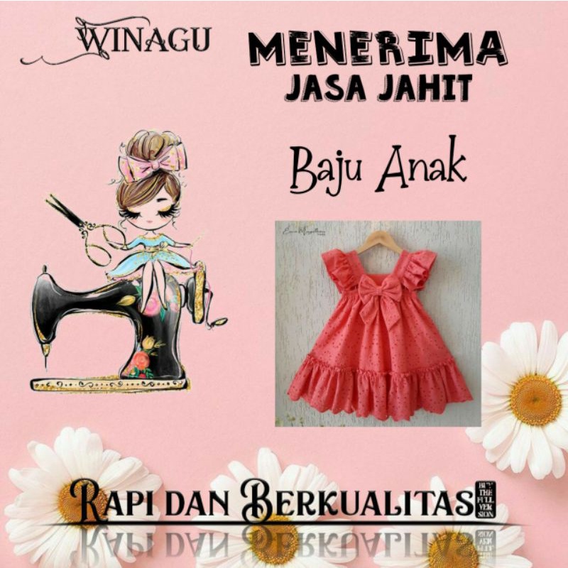 Jasa jahit baju anak