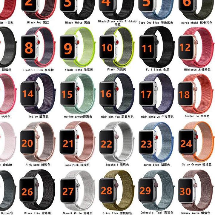 Prioritas--Strap Apple Watch Nylon Woven 6 SE 5 4 3 Sport HW12 HW16 T500 W26 IWO8 iWatch 44 42 40 38