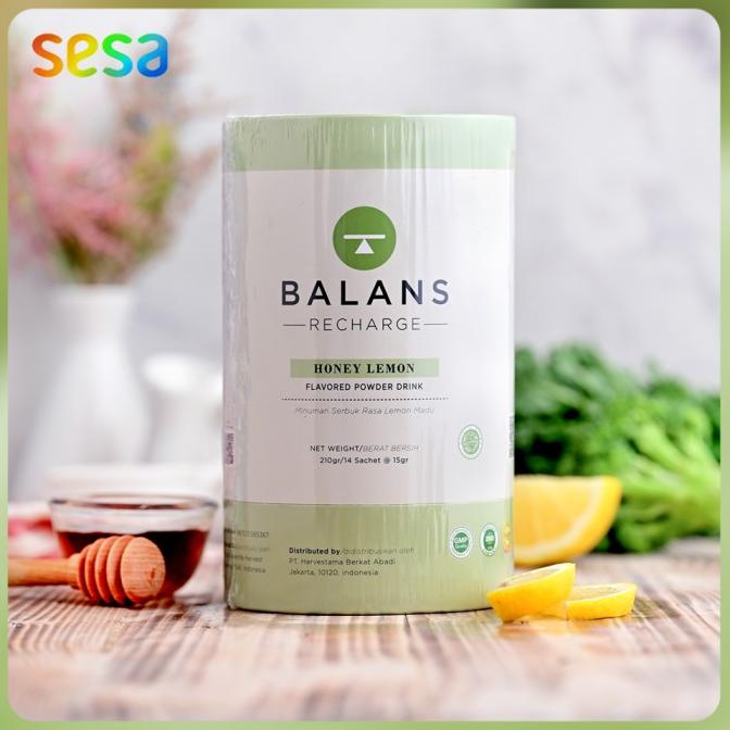 

Balans Recharge Rasa Honey Lemon Fiber Drink - Isi 14 Sachet