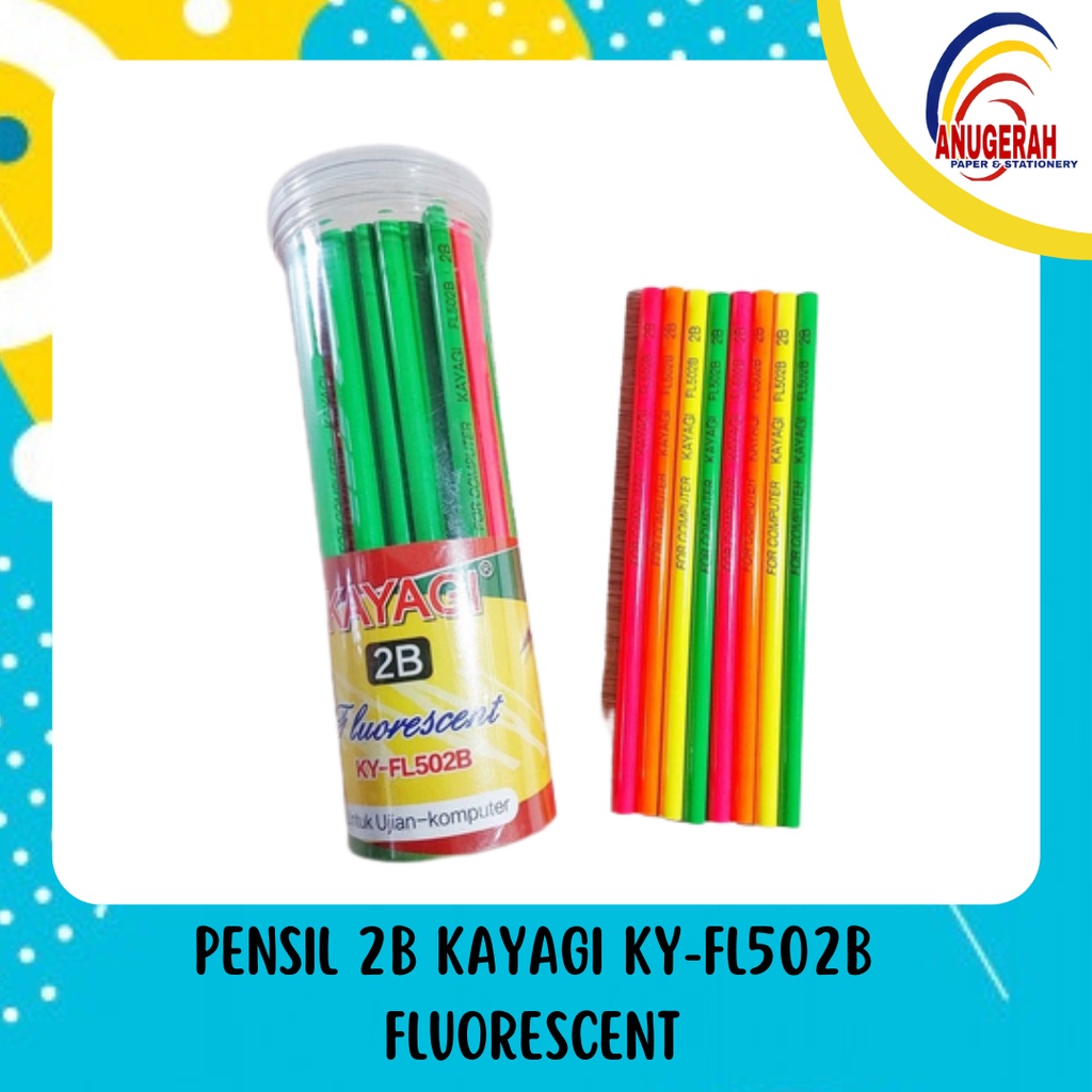 

PENSIL 2B KAYAGI KY-FL502B FLUORESCENT (LSN)