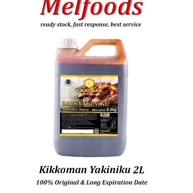

Terbaru 10.10 Kikkoman Yakiniku Sauce HALAL 2L – Saus Bakar Yakiniku Khas Jepang 