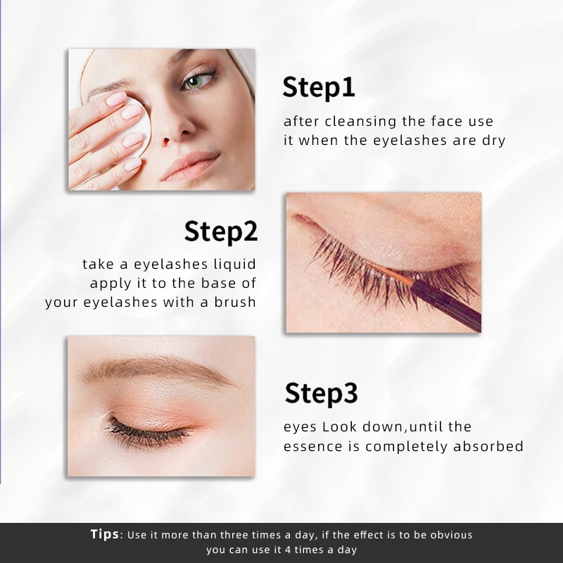 GIRLSNEED77 - COD BIOAQUA Nourishing Liquid Eyelashes Serum 7ml serum alis dan bulu mata / serum bulu mata bpom