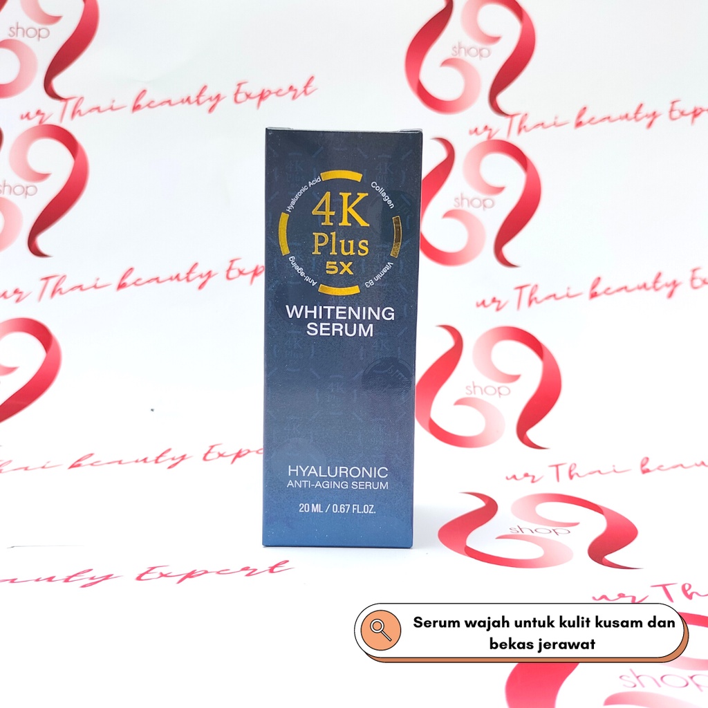 4K PLUS  WHITENING SERUM 20ML