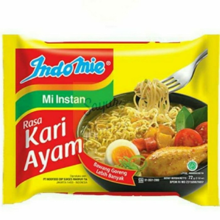 

TERLARIS INDOMIE KARI AYAM 72 GRAM