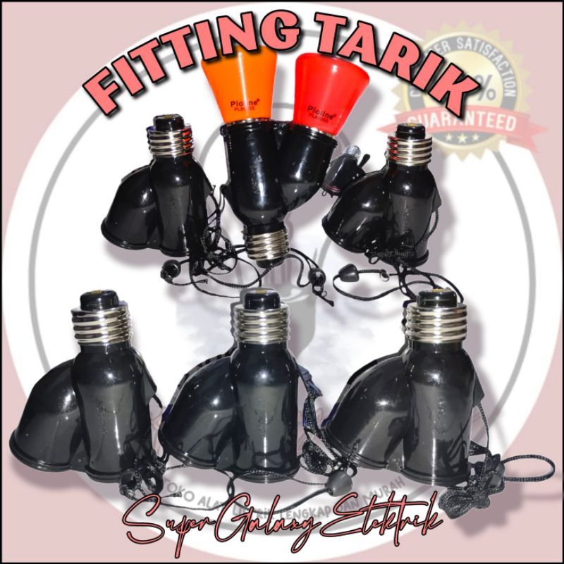 Fitting Tarik/Fitting 2 sisi + Tali Tarik (random)