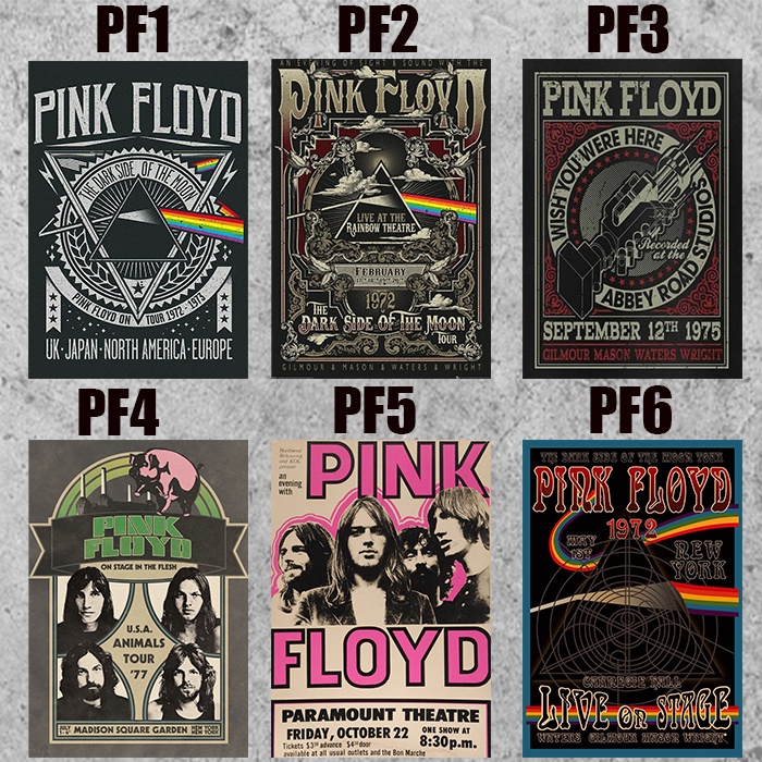 POSTER DINDING/POSTER KAMAR PINK FLOYD // POSTER BAND, POSTER KAMAR COWOK