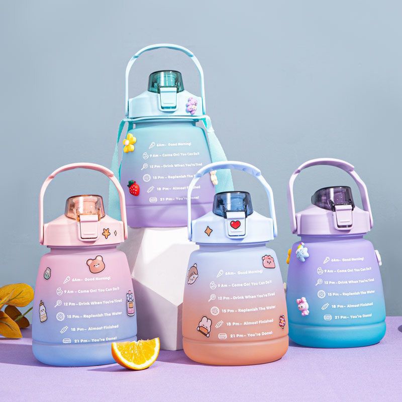 Tempat Minum / Botol Minum Doff GEMOY BPA FREE 1300ML