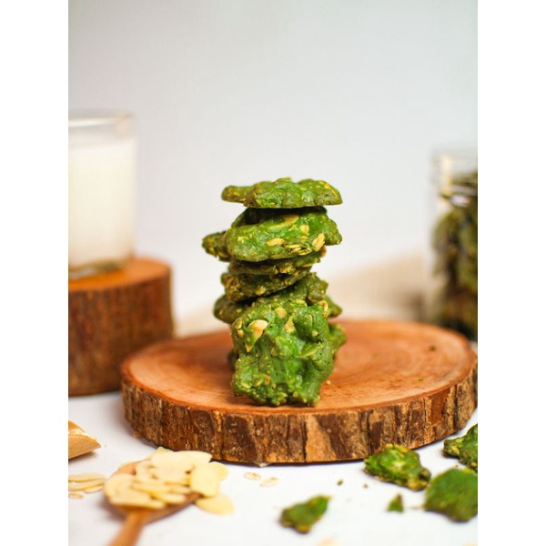 

Oatmeal Cookies - Matcha Almond (225gr) - goodluckbite