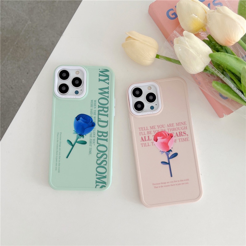 Soft Case Bahan Silikon TPU Tahan Guncang Warna Macaron Untuk IPhone 14 13 12 11 Pro Max