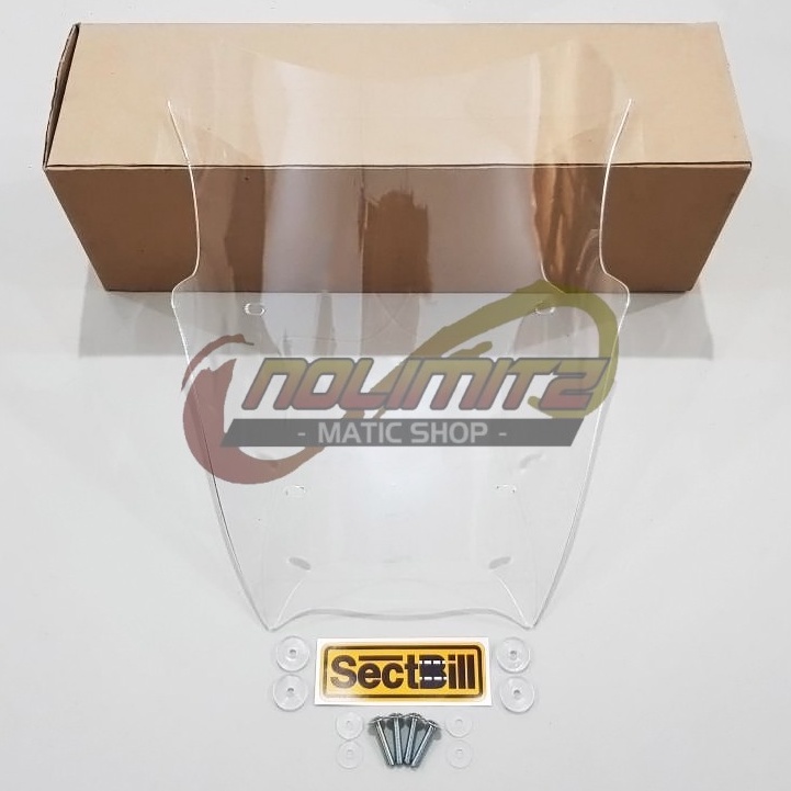 Windshield Sectbill Ochito Visor Kaca Tameng Depan Yamaha NMAX OLD