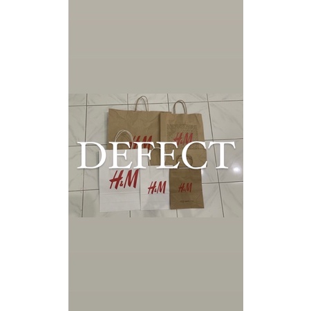 

Paper Bag - DEFECT SALE (Please Read Description!)