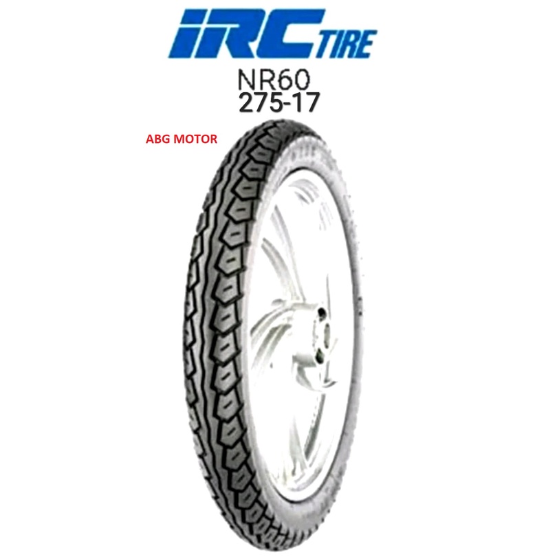 BAN LUAR UKURAN 275 - 17 NR60 BUNGA SUPRA MERK IRC