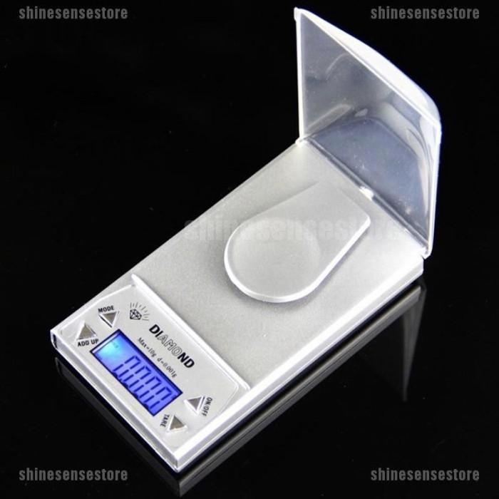 Alat Ukur Timbangan Akurasi 0.001G Digital 0.001 Gram Emas Gr Berlian 0.001Gr G