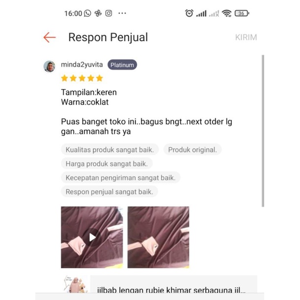 jilbab lengan rubie khimar serbaguna jilbab baju