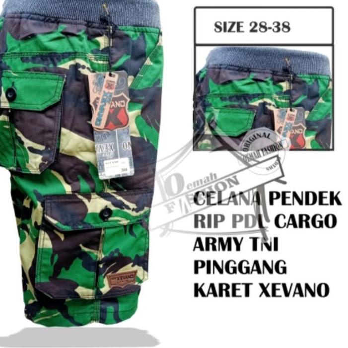 Best celana pendek pria cargo rib army xevano ter . .. . ..