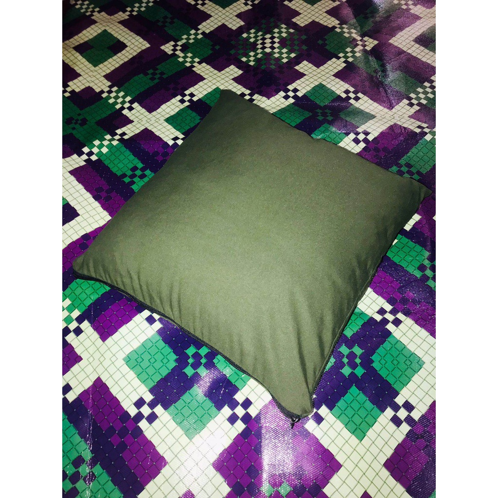 Sarung Bantal Sofa Kursi Tamu   Polos warna warni40x40