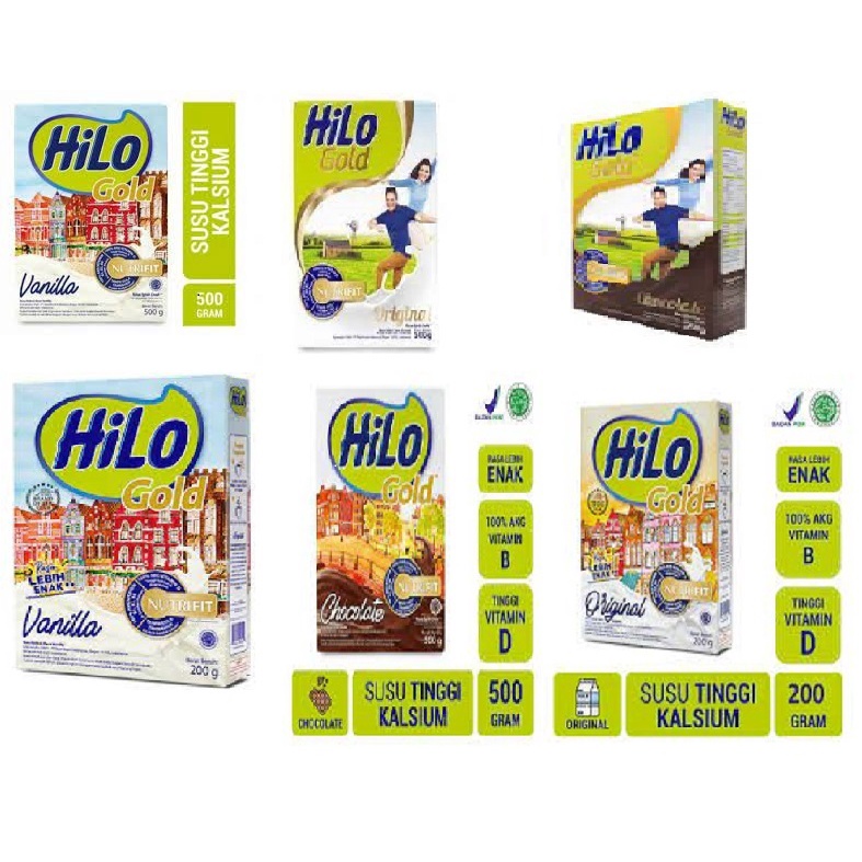 

Hilo Gold SUSU KESEHATAN ( ORIGINAL 200G / ORIGINAL 500G / COKLAT 500G / COKLAT 250G / VANILA 500G / VANILA 200G )