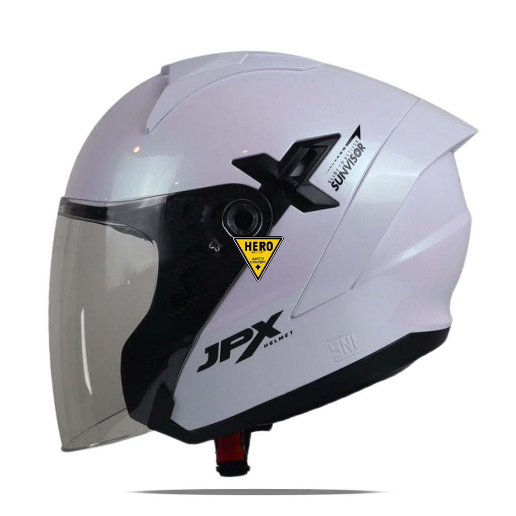 Jual Helm Half Face Jpx Nova X Solid Original Shopee Indonesia