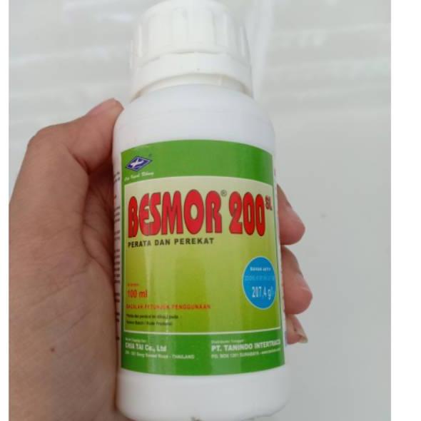 

Terbaik Besmor 200 SL 100ml Surfaktan Lem perekat perata pembasah tanaman