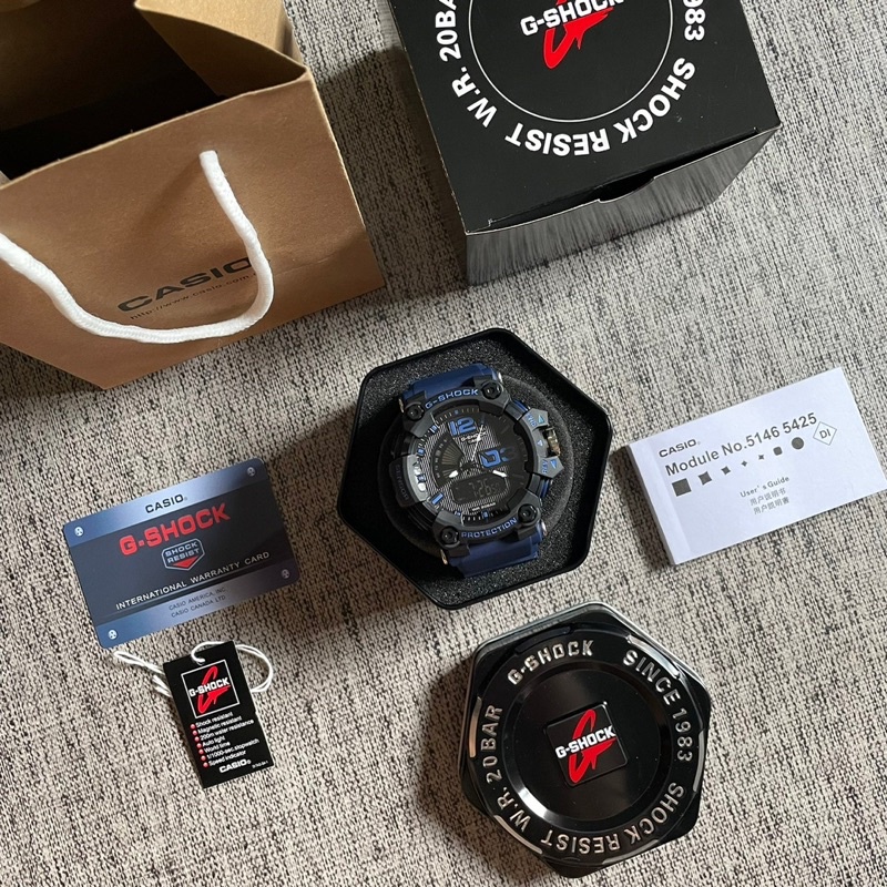 JAM TANGAN G SHOCK GA2000 FULLSET / JAM TANGAN PRIA / JAM PRIA