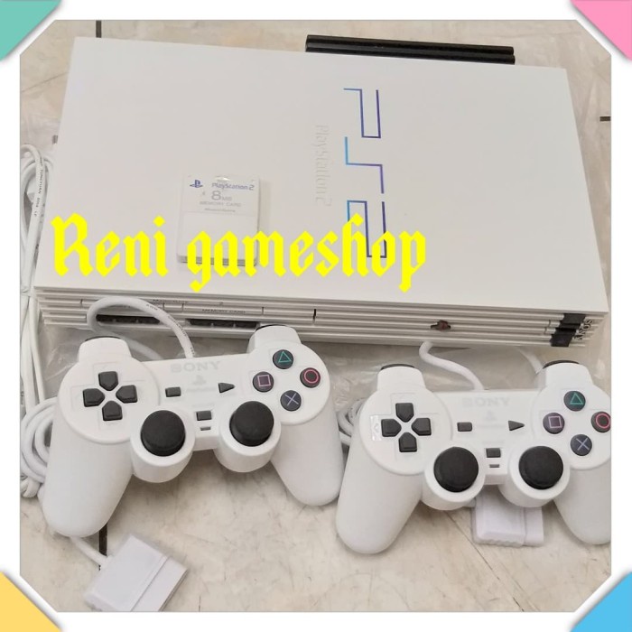 [Game/Console] Ps2 Fat Wr.Putih(Limited Edition)Multyfungsi Hdd 160Gb Paket Stick Op