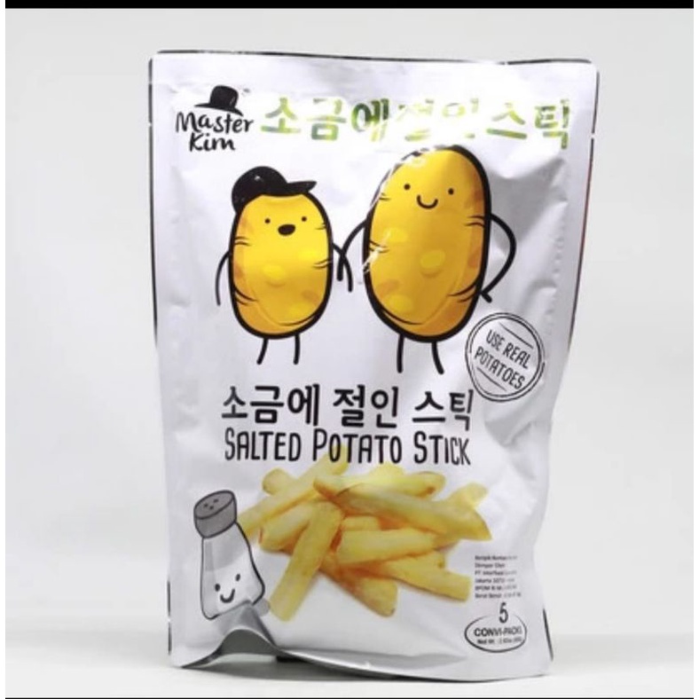 

Potato Stick Salted Egg Master Kim 80 gram.