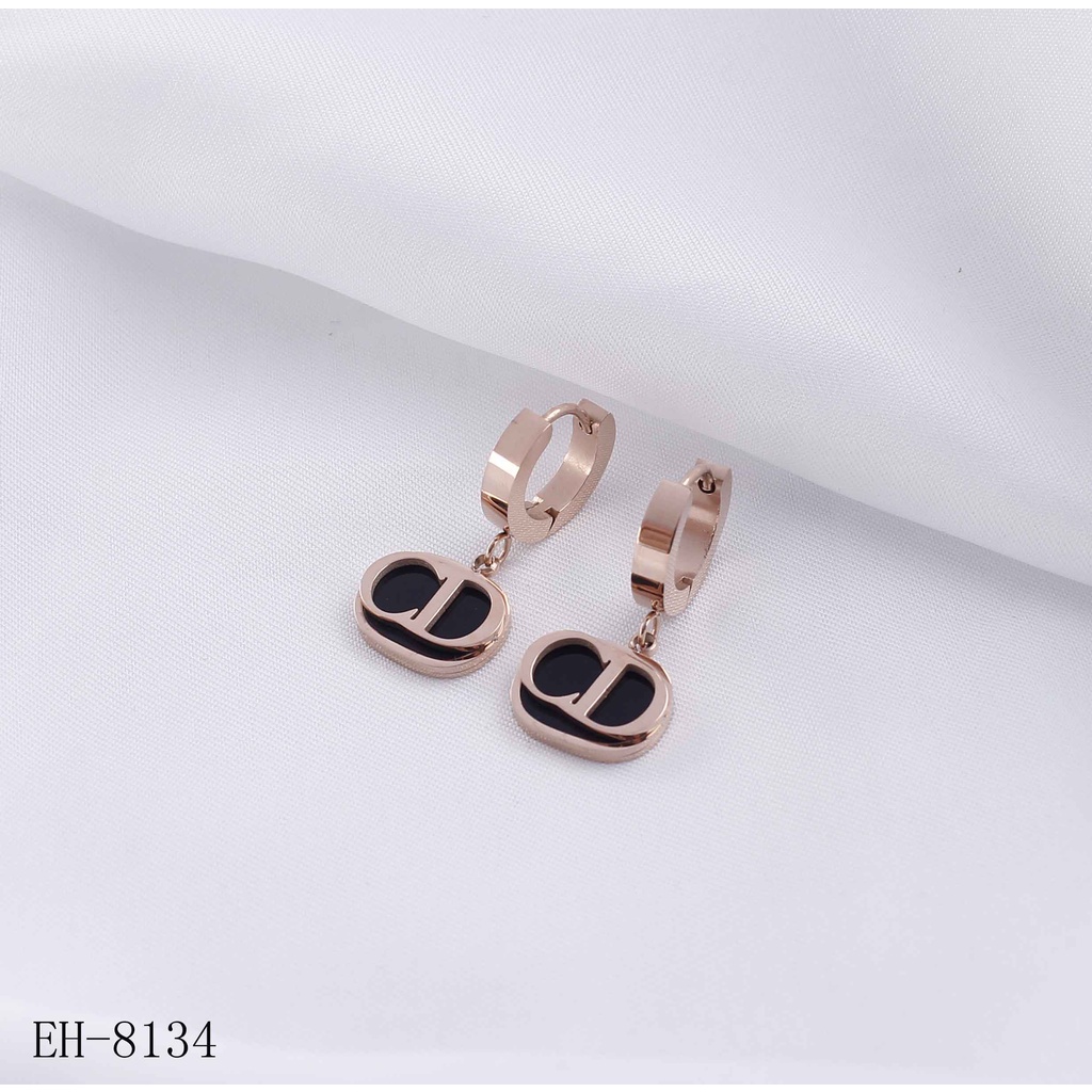 Anting Titanium Terbaru Perhiasan Fashion 8150/8134