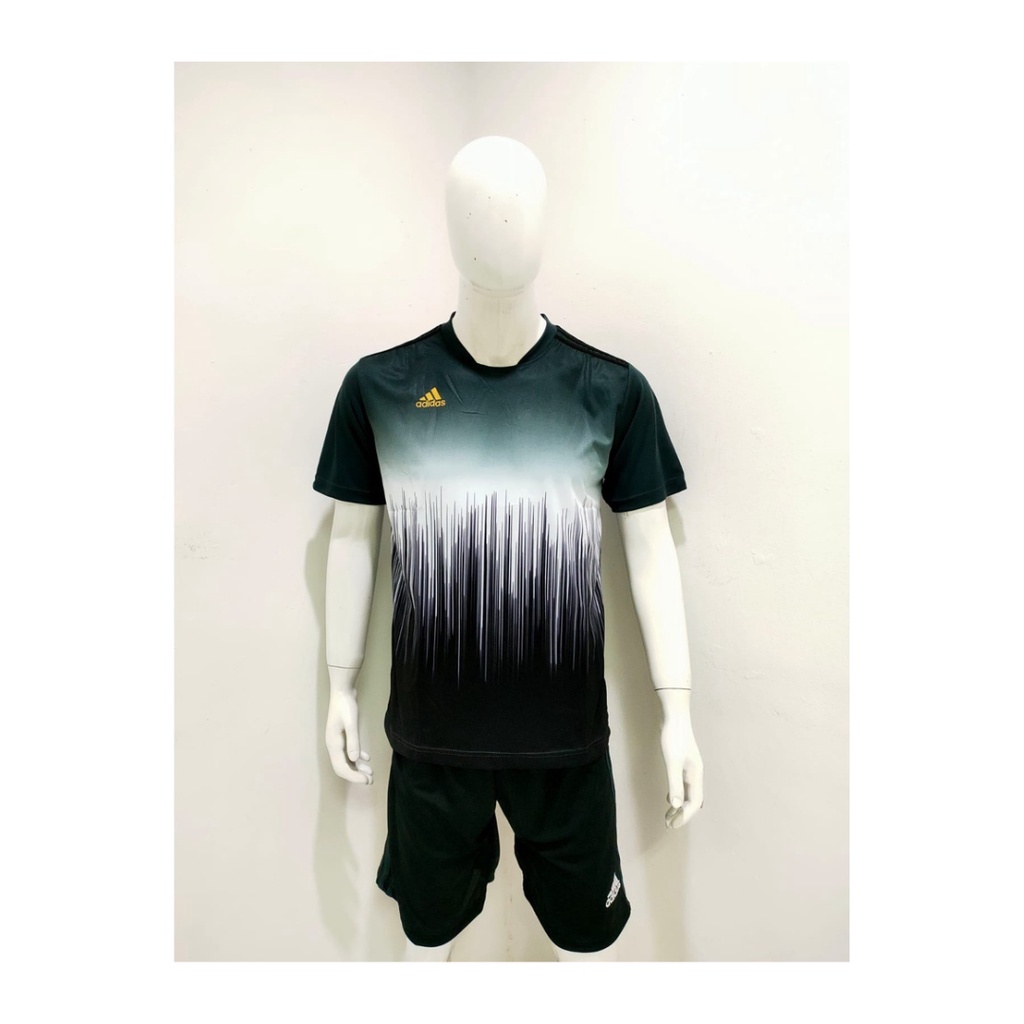 jersey futsal pria kaos sepak bola baju dan celana setelan wanita dewasa t-shirt outfit seragam jarsey kostum olahraga pakaian apparel print sport jersy soccer casual jersi suit AD170 charcoal