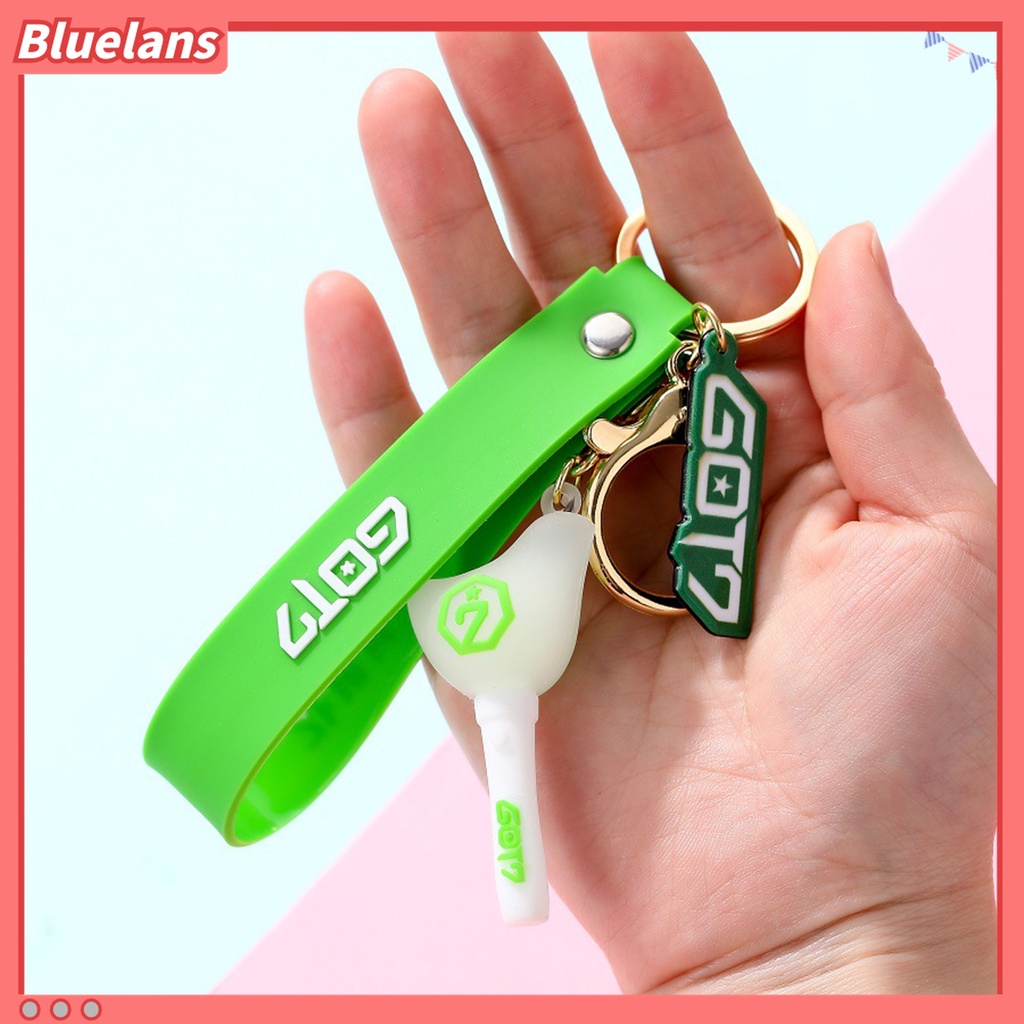 Gantungan Kunci Desain BTS EXO NCT Bahan Silikon Lembut