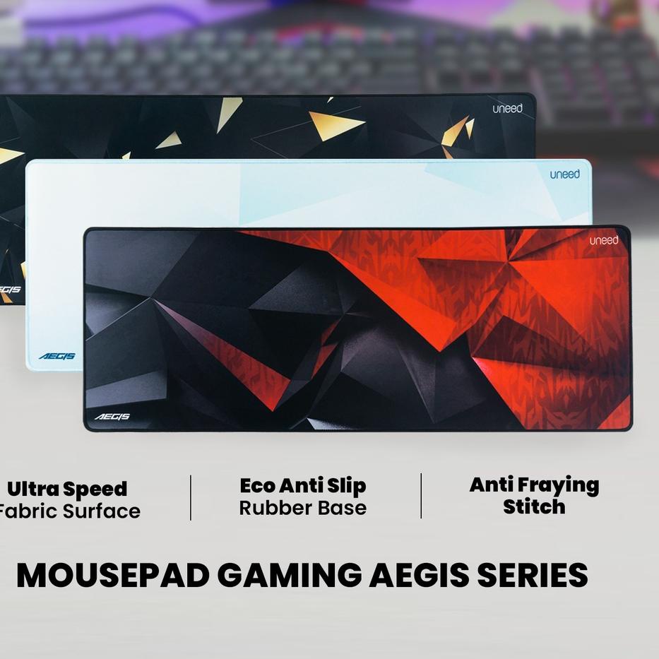 Harga Termuraah UNEED Mousepad Gaming Aegis Speed Edition