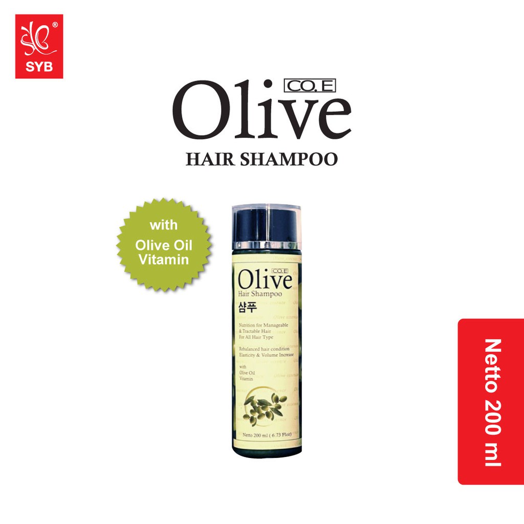 BISA COD SYB Co.e Olive Hair Shampoo by SYB Original 100%  - (Shampoo Olive) RUMAH CANTIK SYB OLIVE HAIR TREATMENT COE