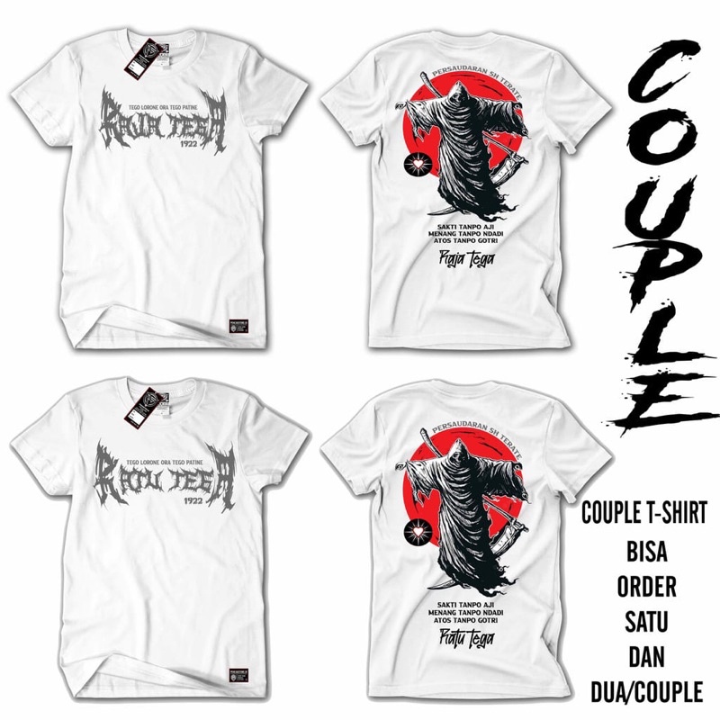 kaos PSHT RAJA TEGA couple/satuan kaos psht terlaris kaos psht murah