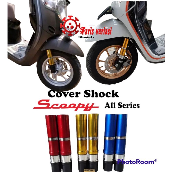 Cover shock depan scoopy karbu 2018 2019 2020 2021 2022