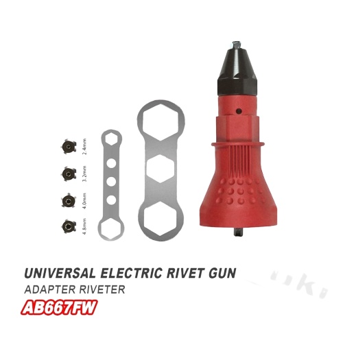 YUKIDO JAPAN Konektor Bor To Rivet Adapter Sambungan Bor Menjadi Tang Rivet - V2 02FEB
