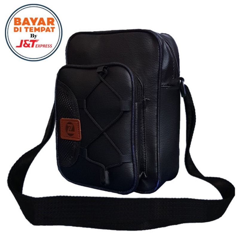 Tas Selempang Kulit Pria Tas Hangout Model Trendy Tas Selempang Pria