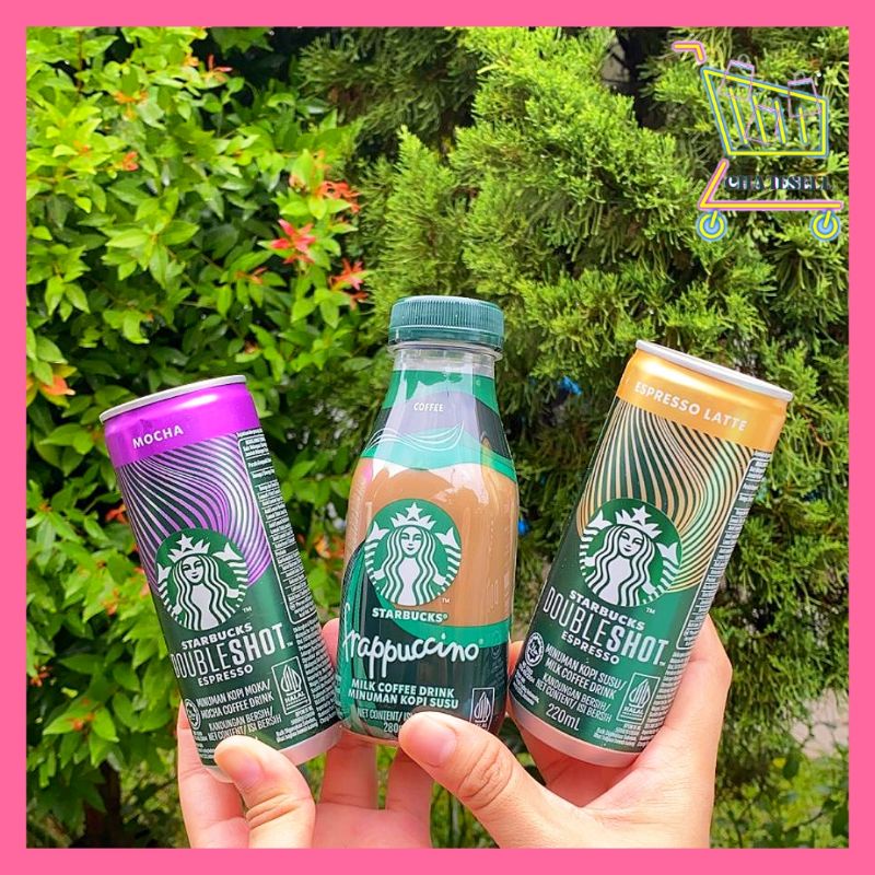 Jual Starbucks Coffee Kopi Kaleng Botol Doubleshoot Espresso Latte Mocha Frappuccino Shopee