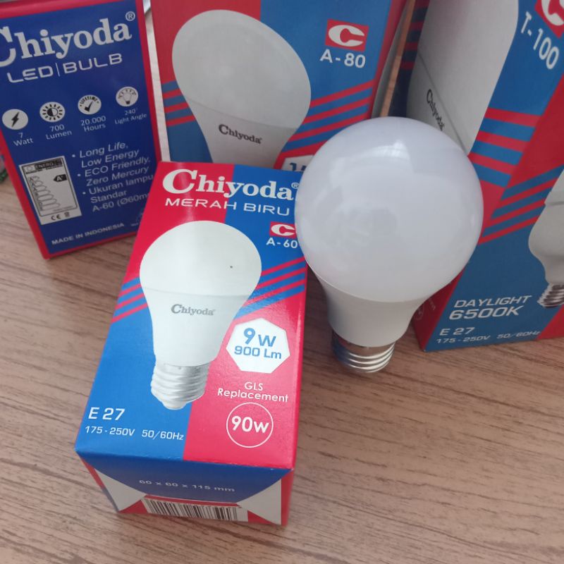 LAMPU LED CHIYODA R&B 9W PUTIH