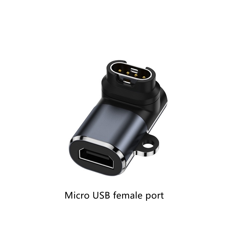 Adapter Konverter Charger Smartwatch Garmin Fenix7 7S 7X 5S6 6X 6S PRO Ke Tipe-C / Micro USB / IOS