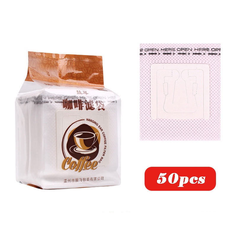 Kertas Penyaring Saringan Ampas Kopi Drip Cafe Paper Filter 50PCS