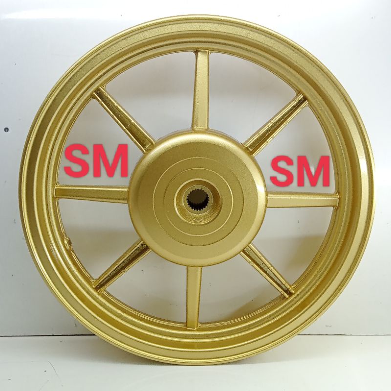 Velg Racing V-Rossi Venom Comet Palang 8 Vario 125/150  Model RCB  depan belakang  Gold