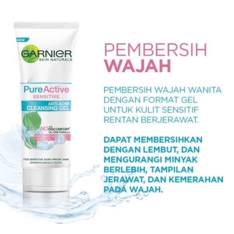 Garnier Pure Active Anti Acne facial foam 100ml