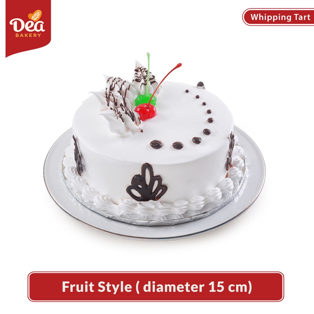 Whipping Tart Fruit Style Dea Bakery (diameter 15 cm)