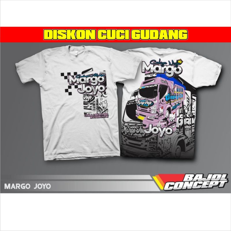CUCI GUDANG kaos MARGOJOYO original merchandise - Kaos truck margojoyo rebecca pbtc jovanca new tawa