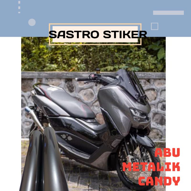 Sticker skotlet motor abu candy/dark grey premium