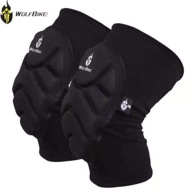 Knee pad protector WOLFBIKE - Knee protector pads - Pelindung lutut