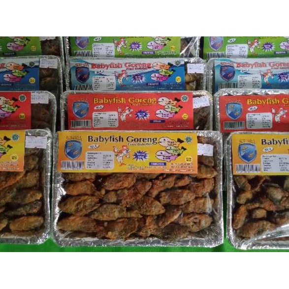 

[KODE PRODUK 6W6PM7648] Makanan siap santap (babyfish crishpy) ikan balita goreng makanan khas cianjur