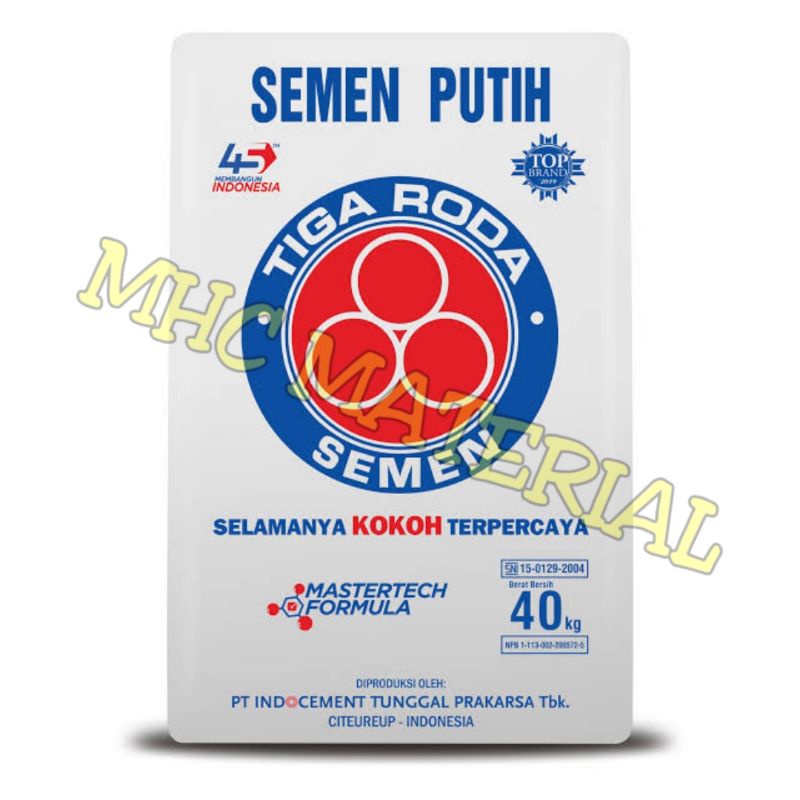 SEMEN PUTIH TIGA RODA 1 KG / SEMEN PUTIH TIGA RODA ECERAN / SEMEN PUTIH KILOAN