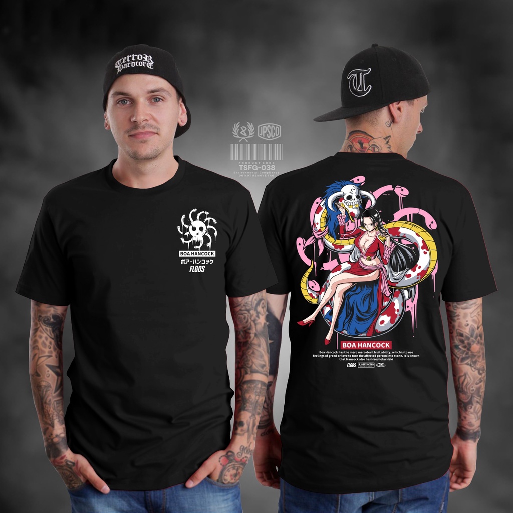 KAOS ANIME BOA HANCOCK ONE PIECE